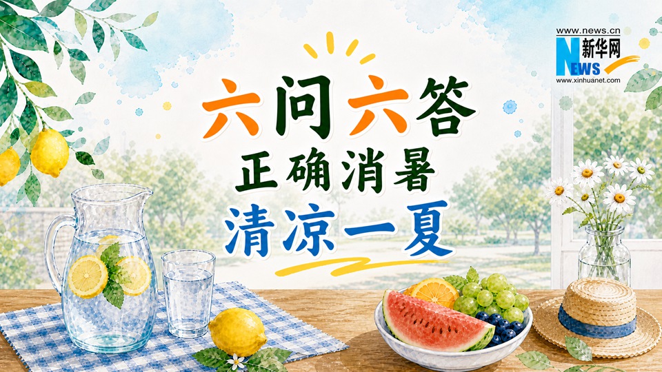 新华网科普丨六问六答，正确消暑清凉一夏