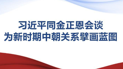 习近平同金正恩会谈，为新时期中朝关系擘画蓝图