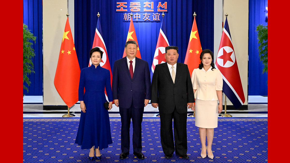 习近平出席金正恩举行的欢迎宴会