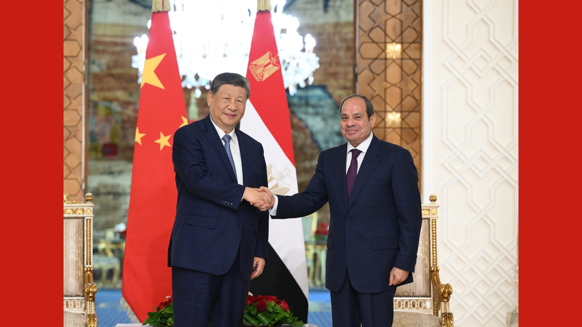 习近平同埃及总统塞西会谈